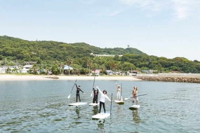 【福岡・能古島・SUP】博多湾に浮かぶ能古島の海で思いっきり遊ぼう！SUP体験 写真2