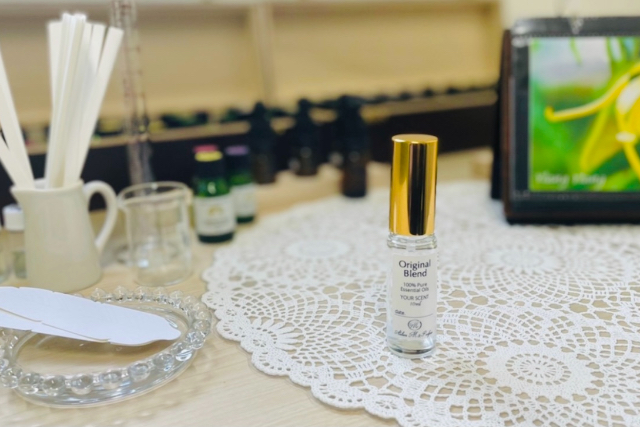 【岡山県・岡山市・調香体験】自分好みの香りを作るアロマ調香体験。アロマパルファン10ml 写真5
