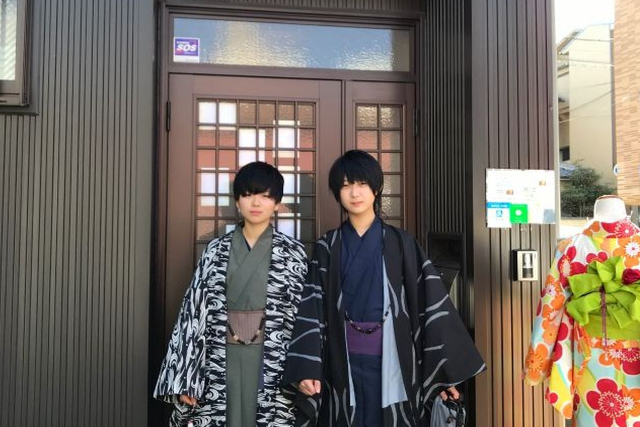 【京都府・京都市・着物レンタル】気品ある和装で凛々しく変身！男性着物・浴衣プラン 写真7