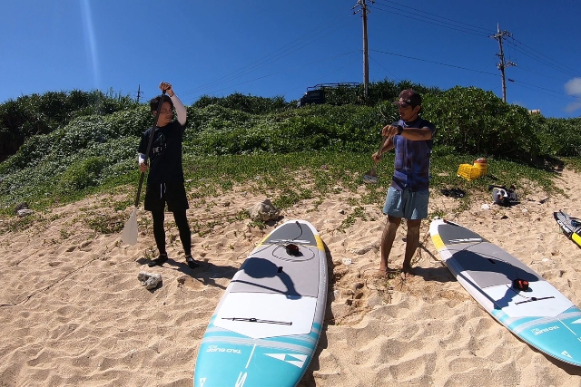 【沖縄・古宇利島・SUP】古宇利の海を満喫するSUP＆シュノーケリング体験！ 写真4