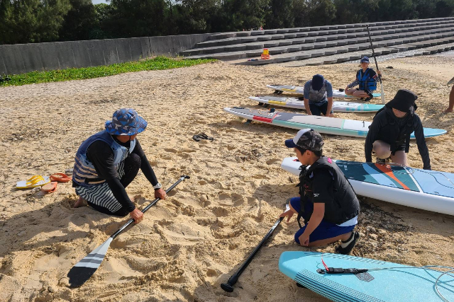 【沖縄・古宇利島・SUP】古宇利の海を満喫するSUP＆シュノーケリング体験！ 写真8