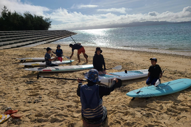 【沖縄・古宇利島・SUP】古宇利の海を満喫するSUP＆シュノーケリング体験！ 写真5