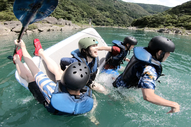 【高知・高岡・SUP】まったり＆スリル体験！新感覚アクティビティZAB体験 写真6