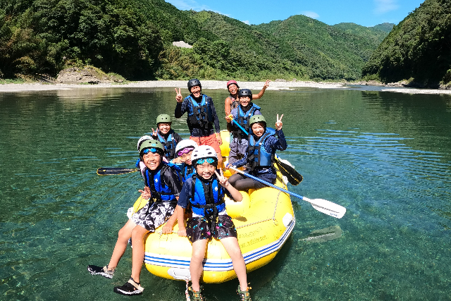 【高知・高岡・SUP】仁淀川をたっぷり満喫！ZAB＆ラフティングミックス体験 写真4