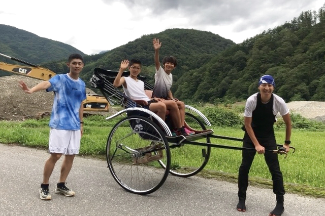 【長野・白馬・人力車】通な観光スポットへGO！白馬人力車ツアー（2人乗りプラン） 写真4