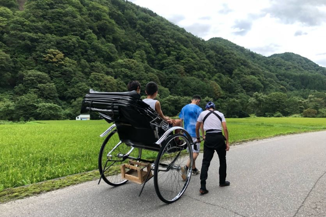 【長野・白馬・人力車】現役アスリートがご案内！白馬人力車ツアー（お1人様プラン） 写真2
