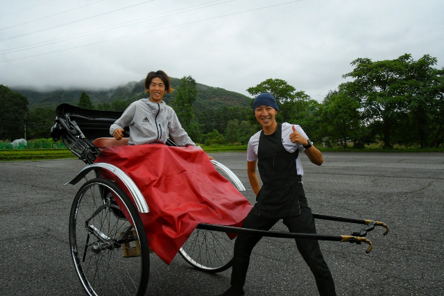 【長野・白馬・人力車】現役アスリートがご案内！白馬人力車ツアー（お1人様プラン） 写真5