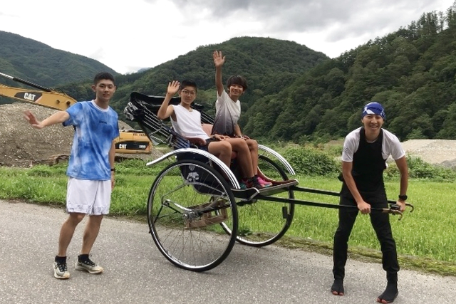 【長野・白馬・人力車】現役アスリートがご案内！白馬人力車ツアー（お1人様プラン） 写真3