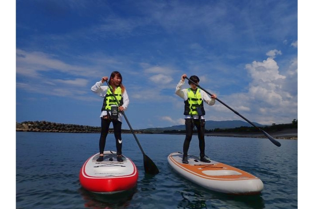 【高知・奈半利・シーカヤック】奈半利の海を満喫！マリンアクティビティ6種遊び放題 写真2