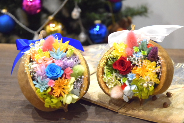 【岡山・倉敷・フラワーアレンジメント】ナチュラルかわいい。ブッダナッツのアレンジ 写真5