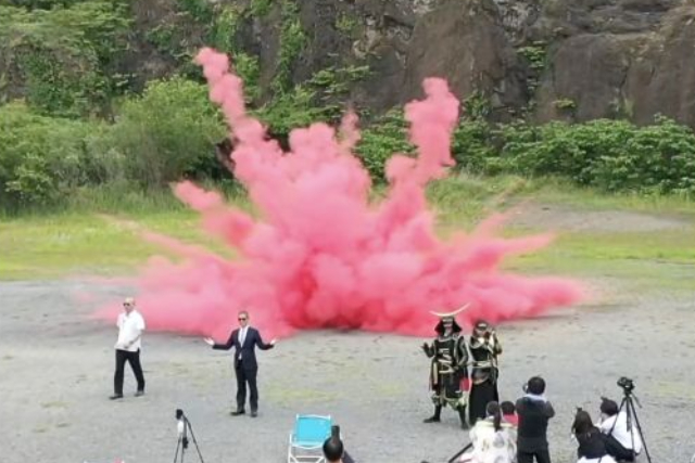 【栃木・岩舟・ロケーションフォト】臨場感たっぷり！聖地、岩船で爆破体験ツアー 写真8