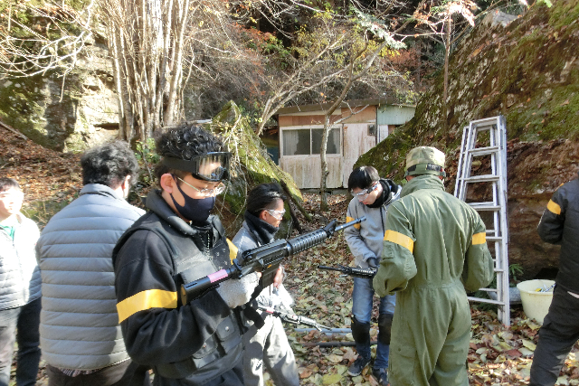 【群馬・上野村・サバゲー】上野村の豊かな自然の中で体験！本格サバイバルゲーム半日3時間プラン 写真4