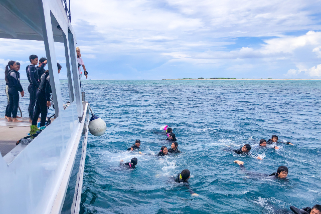 【沖縄・慶良間諸島・クルージング】ダイビングやBBQも可能！1日貸切クルージング 写真3