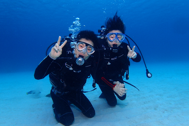 【沖縄・渡嘉敷・体験ダイビング】日帰りの方におすすめ！カップル限定体験ダイビング 写真7