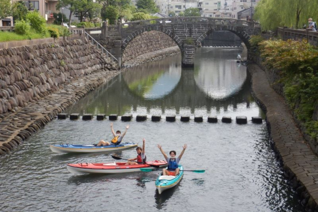 【長崎県・長崎市・シーカヤック】長崎の街を巡れる！初心者対象のシーカヤック体験 写真8