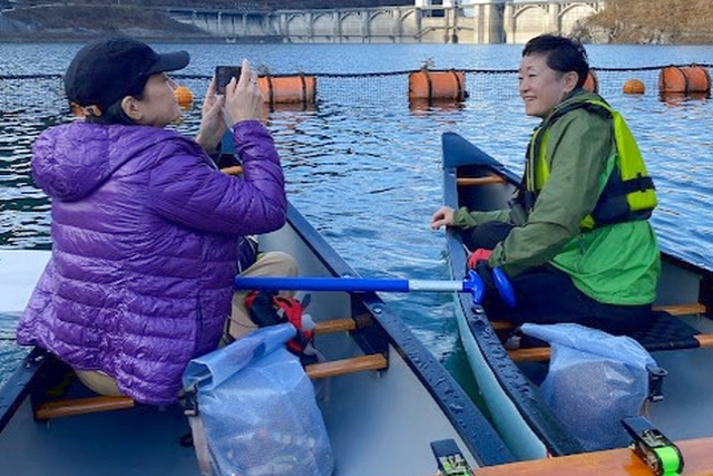 【埼玉・秩父・カヌー】小さなお子様でもOK！安定性抜群のカナディアンカヌー 写真7