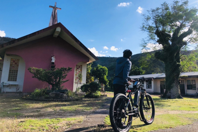 【鹿児島・奄美大島・サイクリング】スリル満点！Eバイクで行くアドベンチャーツアー 写真4