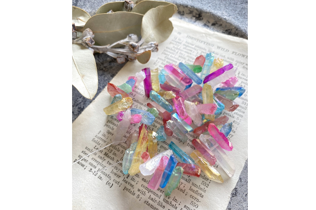 【滋賀・近江八幡・手作りキーホルダー】天然石の宝物を見つけよう！キーホルダー作り 写真2