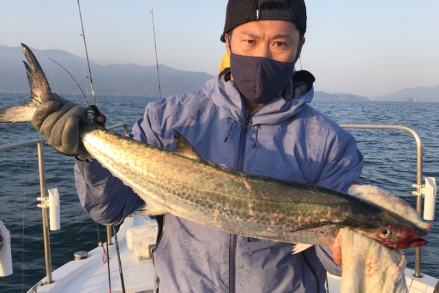 【山口・周防大島・海釣り】旬のポイントにご案内！ジギング、タイラバ乗り合いプラン 写真2