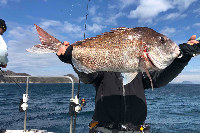 【山口・周防大島・海釣り】釣り仲間と一緒にスロージギング！乗り合い遠征プラン
