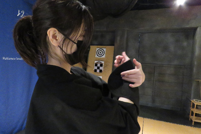 【東京・浅草・忍者】忍者衣装に着替えて、いざ勝負！手裏剣体験（MIDDLE） 写真3