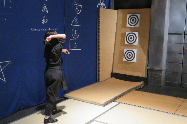 【東京・浅草・忍者】忍者衣装に着替えて、いざ勝負！手裏剣体験（MIDDLE） 写真2