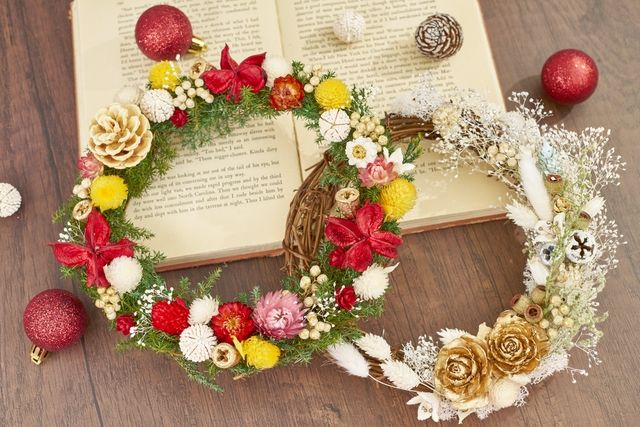 【入園料20%OFF】クリスマスリース作り体験+前売り入園券 【入園料20%OFF】クリスマスリース作り体験+前売り入園券