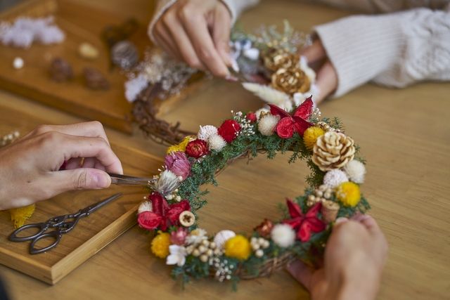 【入園料20%OFF】クリスマスリース作り体験+前売り入園券 【入園料20%OFF】クリスマスリース作り体験+前売り入園券