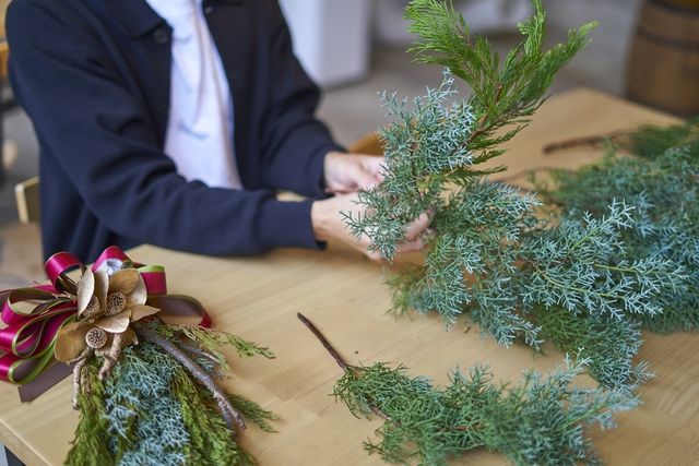 【入園料20%OFF】クリスマススワッグ作り体験+前売り入園券 【入園料20%OFF】クリスマススワッグ作り体験+前売り入園券