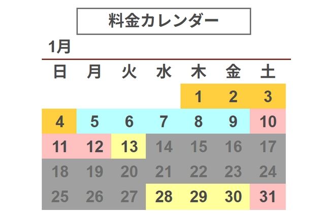 一般入場チケット(利用日10日前から予約開始) 一般入場チケット(利用日10日前から予約開始)