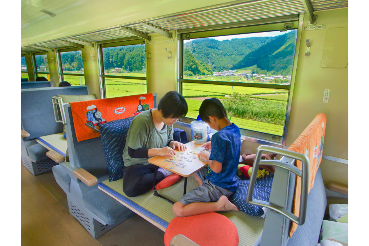 大井川鐵道 DAY OUT WITH THOMAS きかんしゃトーマス号 畳ファミリープラン 大井川鐵道 DAY OUT WITH THOMAS きかんしゃトーマス号 畳ファミリープラン