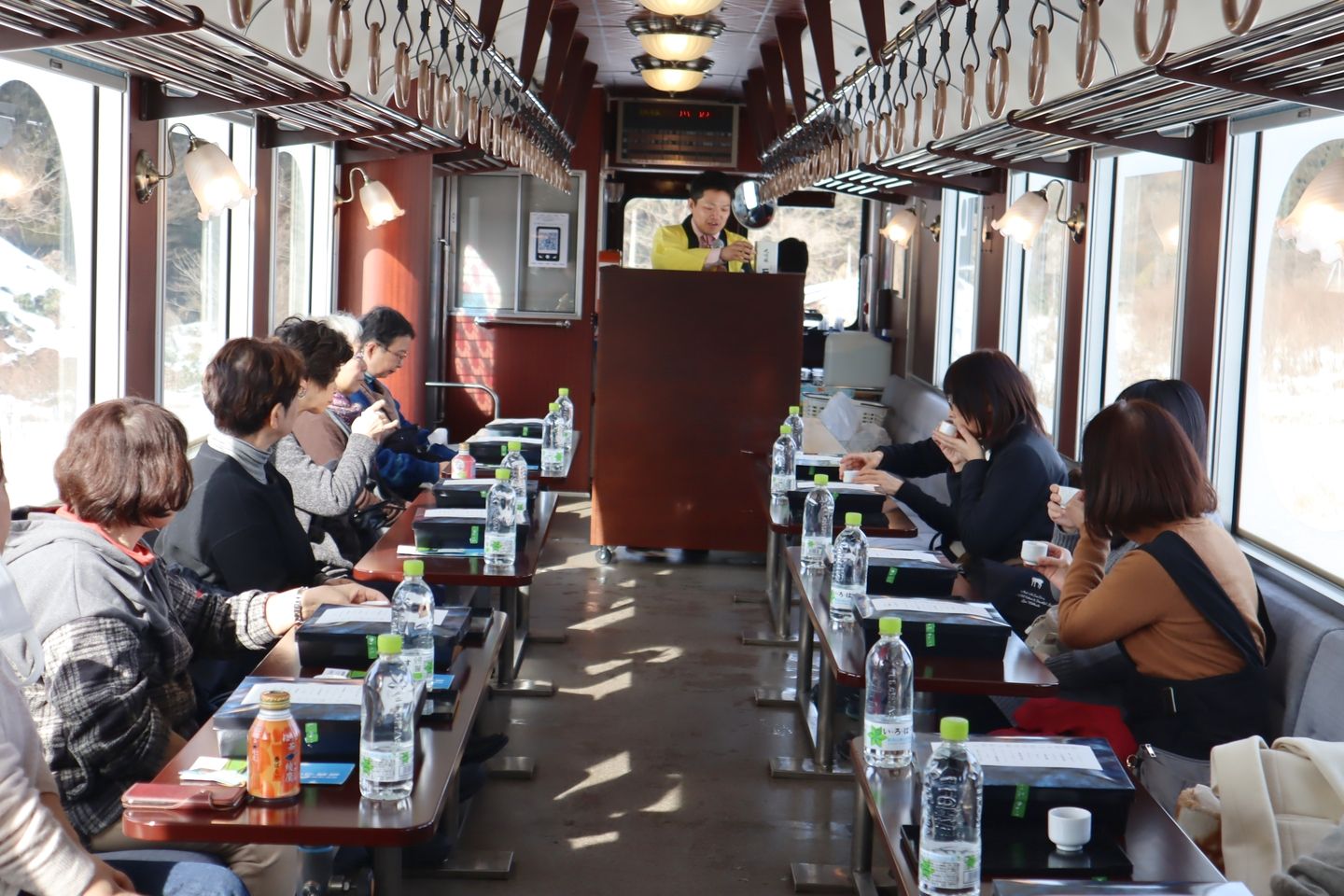 【土日祝・年末年始/秋田冬アソビ割】由利高原鉄道 日本酒ソムリエ列車 【土日祝・年末年始/秋田冬アソビ割】由利高原鉄道 日本酒ソムリエ列車