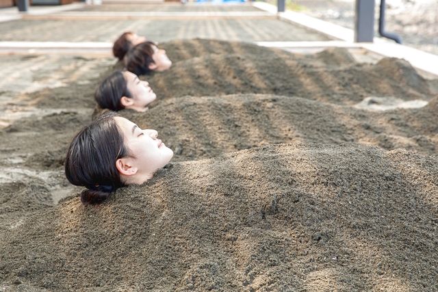 別府海浜砂湯「Sand SPA」 ご入浴券【砂湯+別府温泉】 別府海浜砂湯「Sand SPA」 ご入浴券【砂湯+別府温泉】