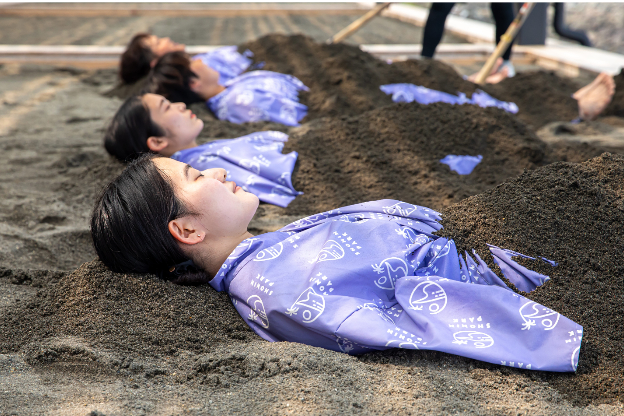 別府海浜砂湯「Sand SPA」 ご入浴券【砂湯+別府温泉】 別府海浜砂湯「Sand SPA」 ご入浴券【砂湯+別府温泉】