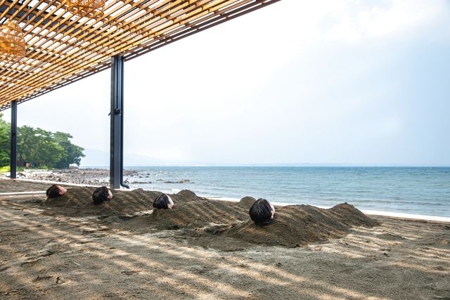 別府海浜砂湯「Sand SPA」 ご入浴券【砂湯+別府温泉】 別府海浜砂湯「Sand SPA」 ご入浴券【砂湯+別府温泉】
