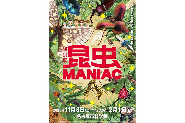 特別展「昆虫 MANIAC」ナイトミュージアム 特別展「昆虫 MANIAC」ナイトミュージアム