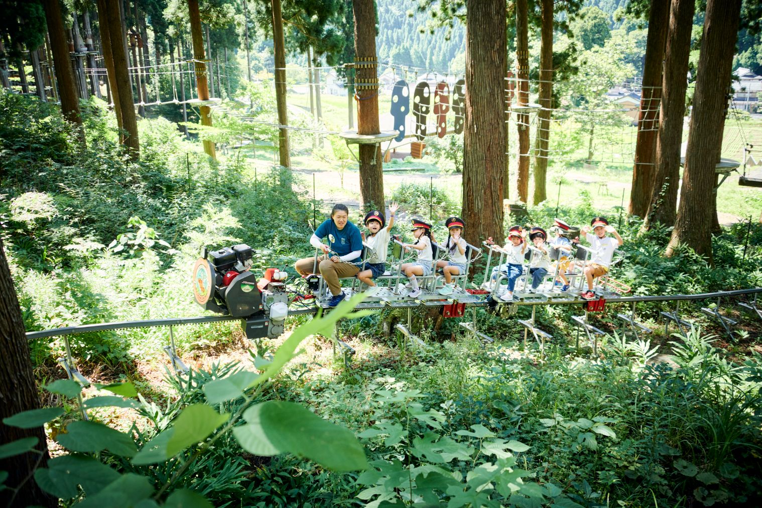【幼児もOK】自然の中で遊び放題!ツリーピクニックアドベンチャーいけだ コベンチャーパーク入園料 【幼児もOK】自然の中で遊び放題!ツリーピクニックアドベンチャーいけだ コベンチャーパーク入園料